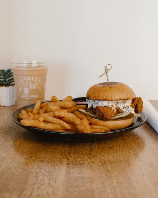 Fried Chicken Sandwich.